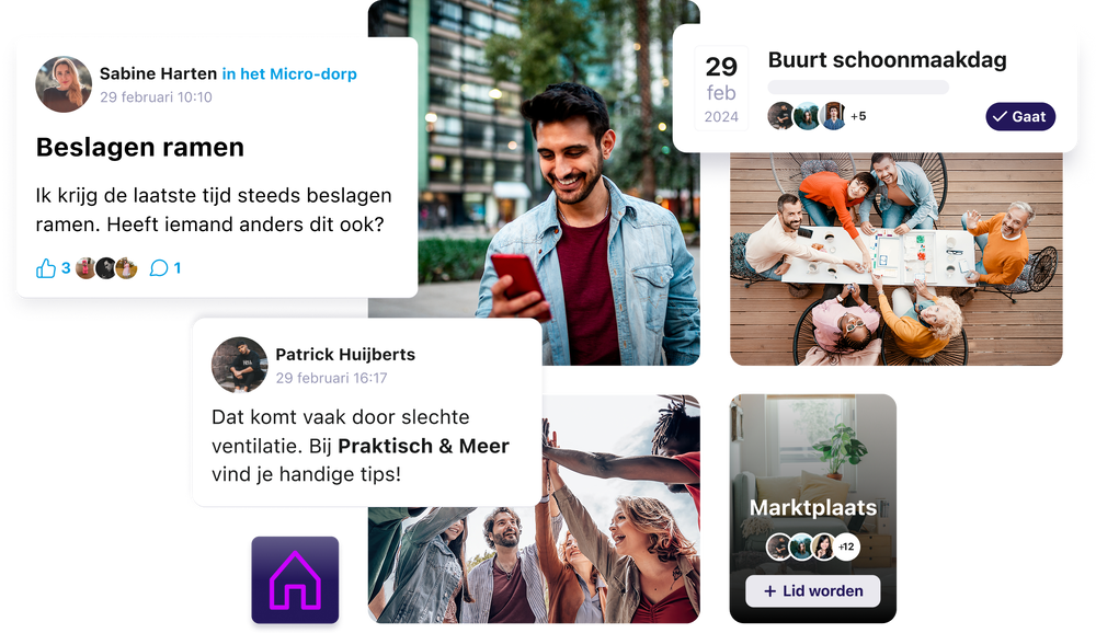 Community app for residents