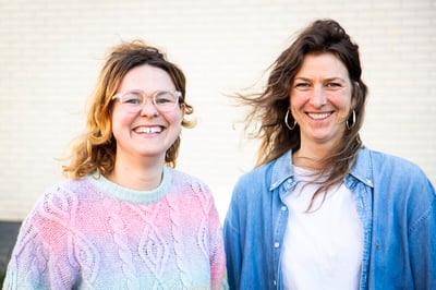 Fleur en Hanneke van Kollectief Thuis