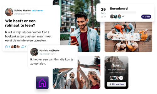 Community app van Area of People