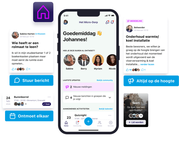 Area of People app voor bewoners