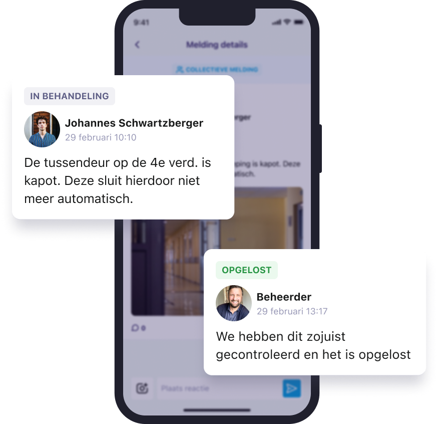 Afbeelding Area of People app reparatie melden